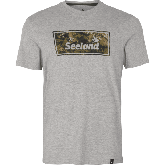 Seeland M"s Falcon T Shirt Dark Grey Melange