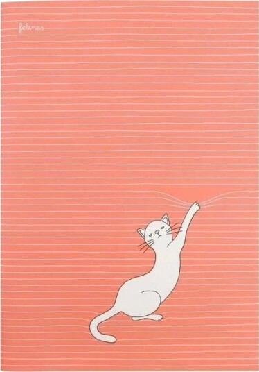 Santoro Stor Notatbok Asking Fur Trouble Bold Orange Santoro Stor Notatbok Asking Fur Trouble Bold Orange