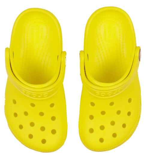 Crocs Sandaler Classic Clog K Cyber ​​​​Yellow Crocs 32/33 Sandals Gul 32 33