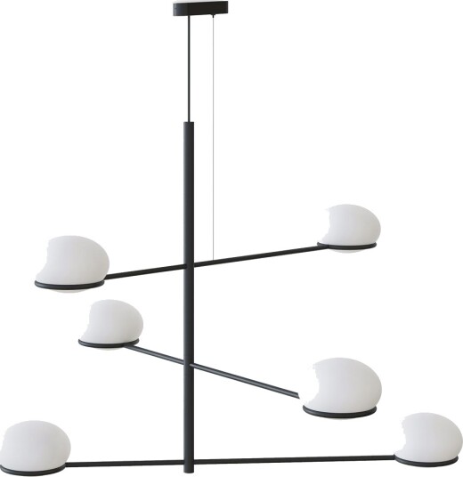 Coco 6 Lysekrone Sort