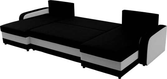 Kintore 4 sits Hörnbäddsoffa Black/Light grey