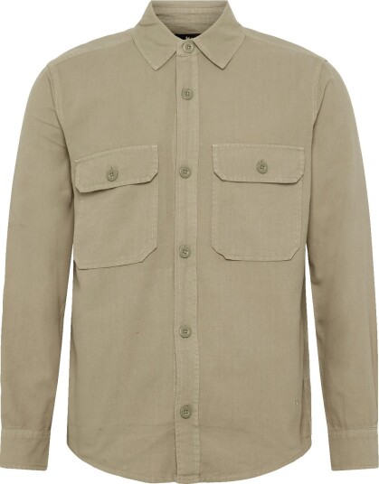 Mads Nørgaard Dyed Canvas Skyler Shirt Fav   OVERLAND TREK   L