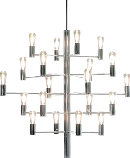 Herstal Manola 20 Lysekrone krom Dimbar LED 1586168-02-0 1586168-05-0