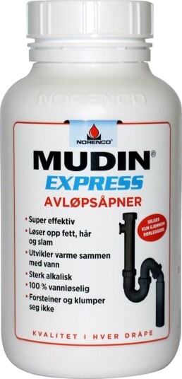 Mudin Avløpsåpner Express 1l