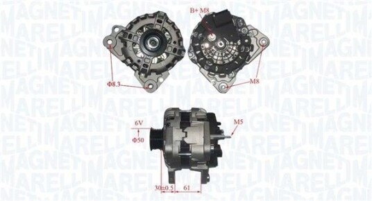 Dynamo MAGNETI MARELLI 063735695010 Dynamo MAGNETI MARELLI 063735695010