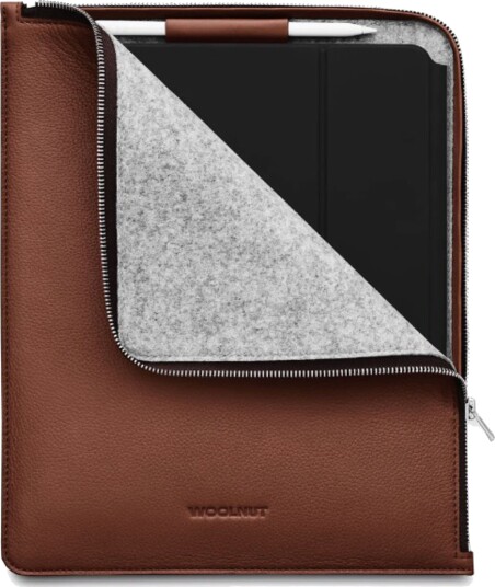Woolnut Leather Folio iPad Pro 12,9/Pro 13/Air 13 Brun Woolnut Leather Folio iPad Pro 12,9/Pro 13/Air 13 Brun