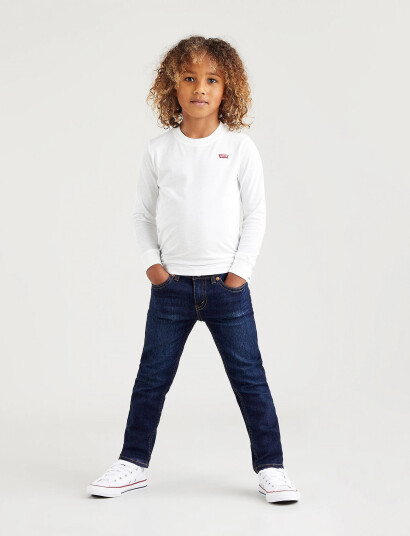 Levi"s Levi"s® Long Sleeve Batwing Chest Hit Tee White 116
