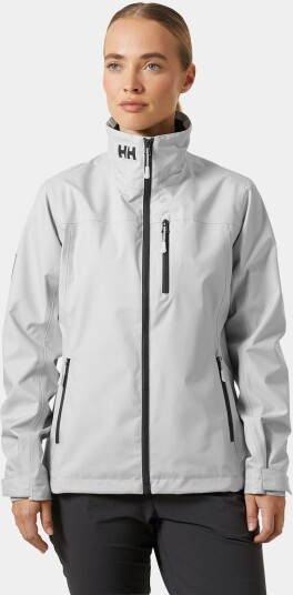 Helly Hansen Crew Seilerjakke 2.0 Dame Grå 2xl