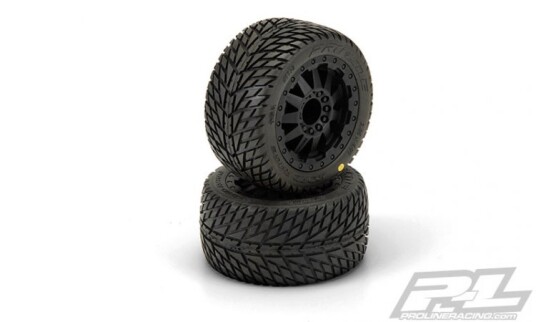 Pro-Line 117214 Road Rage 2.8" mounted on F-11 wheels 2