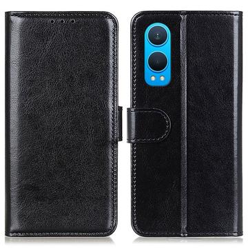 OnePlus Nord CE4 Lite/Oppo K12x Lommebok-deksel med Magnetisk Lukning Svart