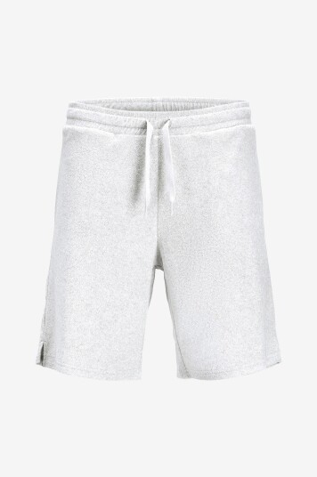 Jack & Jones Junior Shorts jpstJaiden Riley Terry Sweat Short Hvit
