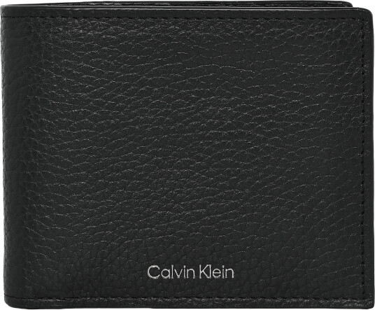 Calvin Klein Foil Emboss Bill Fold Black ONE SIZE