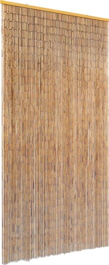 vidaXL Insektdør gardin bambus 90x220 cm