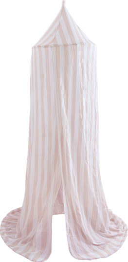 JaBaDaBaDo Canopy Pink/White Stripes White ONE SIZE
