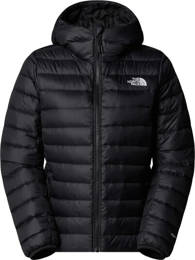 The North Face W Classic Down Hooded Jacket   Black   XS