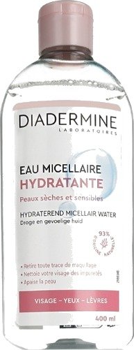 Diadermine Hydrating Micellar Water And Moisturizing Mattifying Day Cream Face Routine