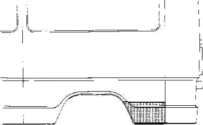 VAN WEZEL 3071143 Sidevegg
