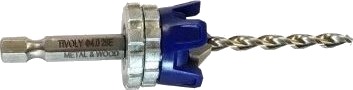 Tivoly Bor Til Tre Og Metall Med Dybdeanslag Ø3mm, Hex Skaft Tivoly Bor Til Tre Og Metall Med Dybdeanslag Ø3mm, Hex Skaft