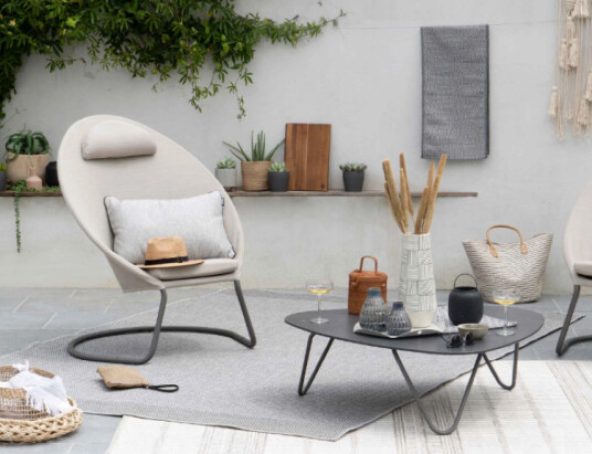 Lafuma Uteteppe Melya 200x290cm Sonora Grå