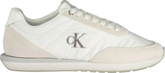 Calvin Klein, Herre, Sko, Hvit, 43 EU,