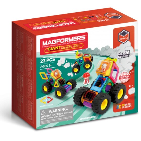 Magformers Magnetisk Byggesett 23 Deler Giant Wheel Magformers Magnetisk Byggesett 23 Deler Giant Wheel