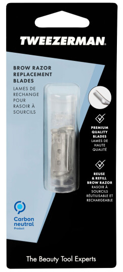 Tweezerman Brow Razor Replacement Blades Tweezerman Brow Razor Replacement Blades