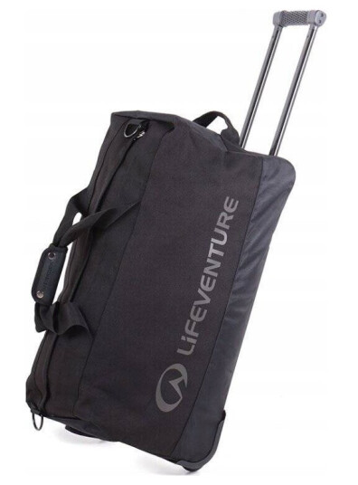 Lifeventure Expedition Wheeled Duffle 100 Litre Rigid-Base Black