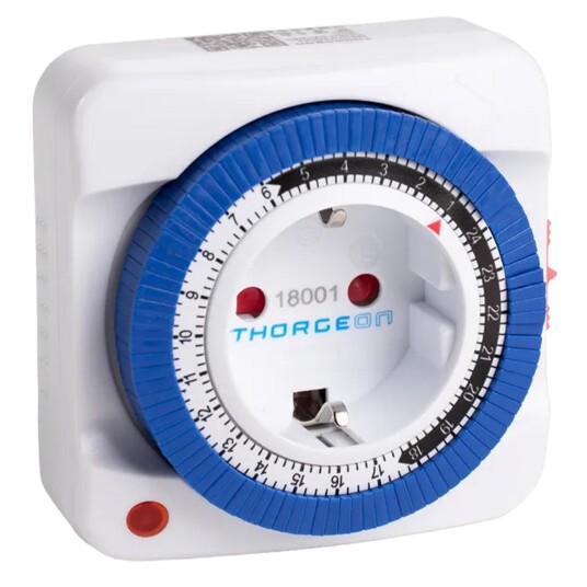ThorgeOn Mekanisk Timer Veggplugg ThorgeOn Mekanisk Timer Veggplugg
