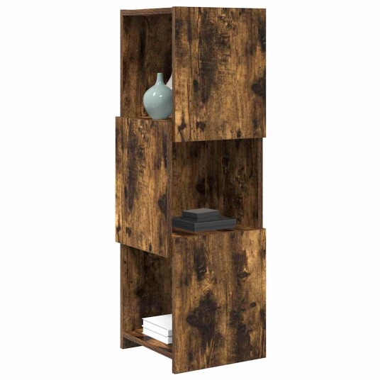  Hjørneskap Hvit 30,5x30x95cm Konstruert tre