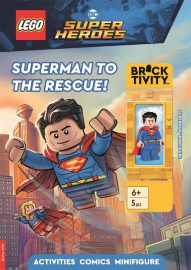 LEGO® DC Super Heroes: Superman to the Rescue Activity Book with Superman™ minifigure