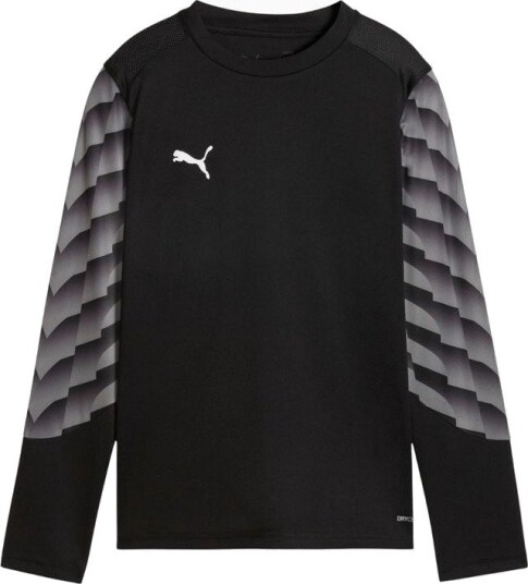 Teamliga26 Gk Jersey Ls Jr PUMA Black PUMA White flat Medium Gray størrelse 152 cm