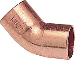 Acr Bøjning 45 3/4"" Lodde 40 Bar Muffe/Muffe