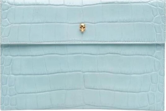Alexander McQueen Pre owned Dame Pre owned Blå ONE SIZE,