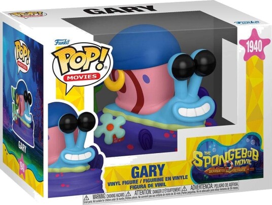 Northix POP-figur Svampebob Søk etter Firkant Gary