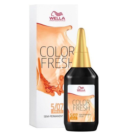 Wella Color Fresh 5/07 Light Brown 75ml Wella Color Fresh 5/07 Light Brown 75ml