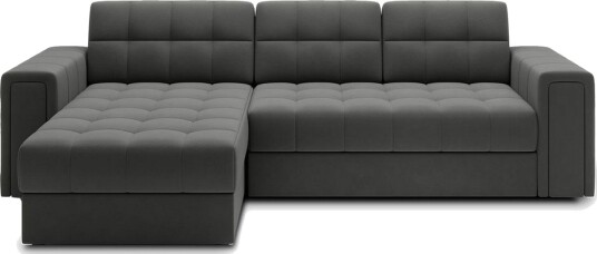 Hjørnesofa Eltap Blenvi 260x150x82 cm Sola 06 Mørk Grå