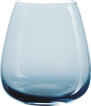 Hadeland Glassverk Siccori Vase 11cm Himmelblå