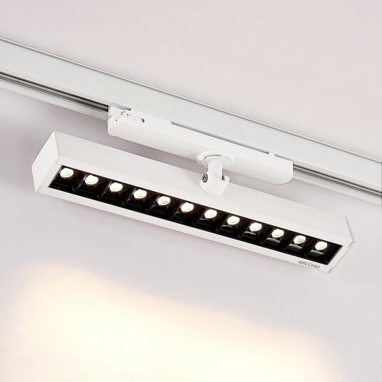 Arcchio Millay LED spotlight hvit 3000K Hvit / opal Arbeidsrom / kontor Aluminium Moderne
