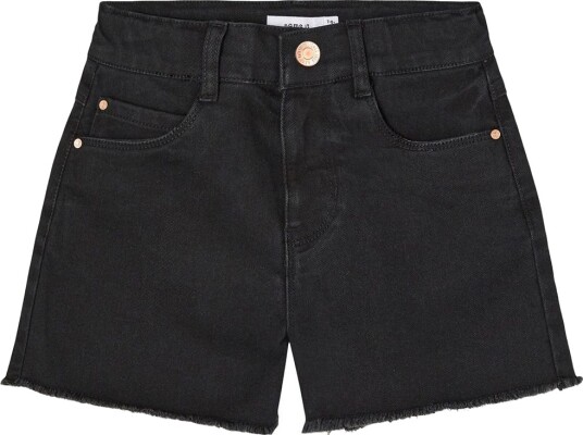 Name It Nkfrose Hw Mom Dnm Shorts 8222 Ya Noos Black 146