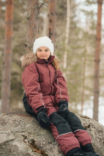Lindberg Kids' Nordic Winter Overall Rose 140