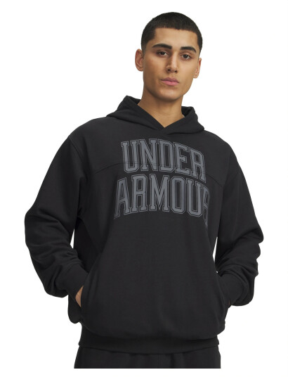 Under Armour Ua Rival Lw Graphic Hoodie Black S