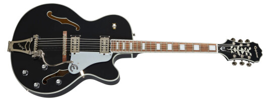 Epiphone Emperor Swingster Svart Aged Gloss