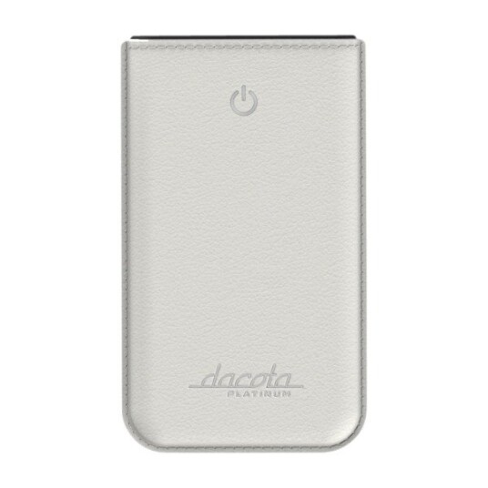 DACOTA P POWERBANK 5 000 MAH KUNSTSKINN, HVIT DACOTA P POWERBANK 5 000 MAH KUNSTSKINN, HVIT