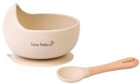 SARO BABY Nordic Wave Spisesett   Sand   1 stk.