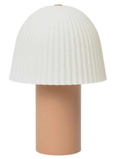 Ferm Living Frill Portable Bordlampe Rose/White Ferm Living Frill Portable Bordlampe Rose/White