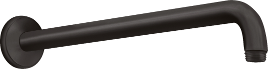 Hansgrohe Dusjbend S til hodedusj 39 cm, 1/2", Sort Matt