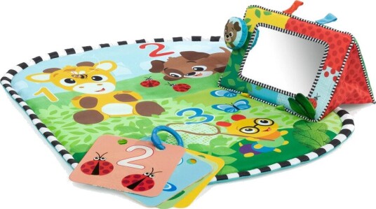 Baby Einstein Discovery Garden Lekematte Med Speil