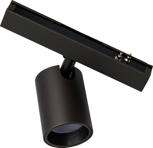 Magnetisk Mini LED skinnespot   Antrasitt 1W Passer til PicoTrack 2 skinner RA92 12V   Dimbar : Dimbar Kulør : Varm Spredning : 24°