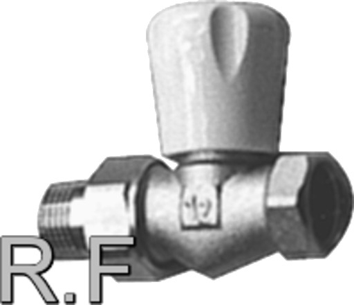 3/8" Herz radiatorventil rett