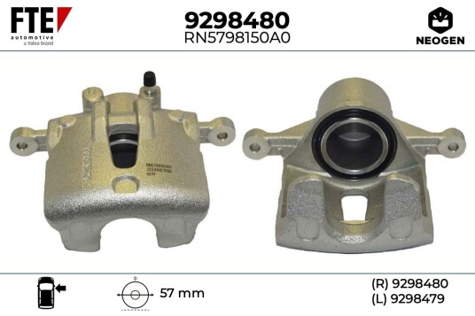 FTE 9298480 Bremsecaliper FTE 9298480 Bremsecaliper